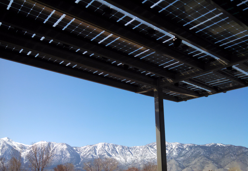 LSX LEED Platinum Solar Canopy Farmers Bank