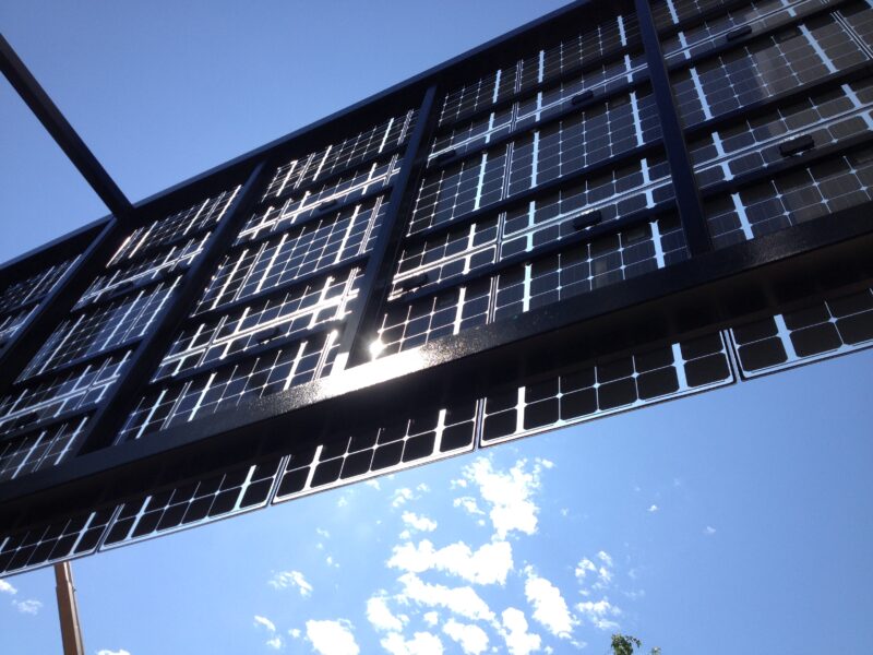 LSX Solar Panels at the University of Alberta in Edmonton Canada hold up as they have the highest snow, hail and wind load ratings, as well as being the best looking, weatherproof solar panels in the world!